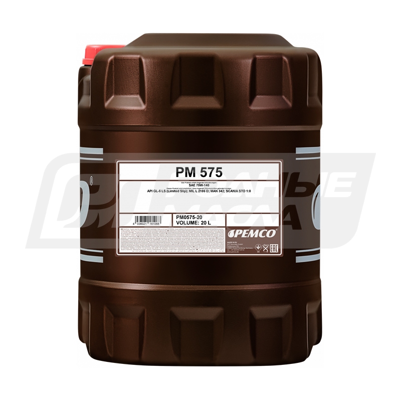 PEMCO 575 75W140, 20л PM057520